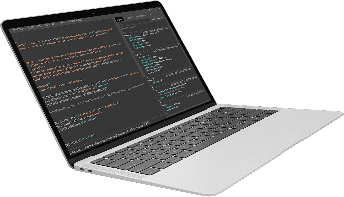 laptop for development